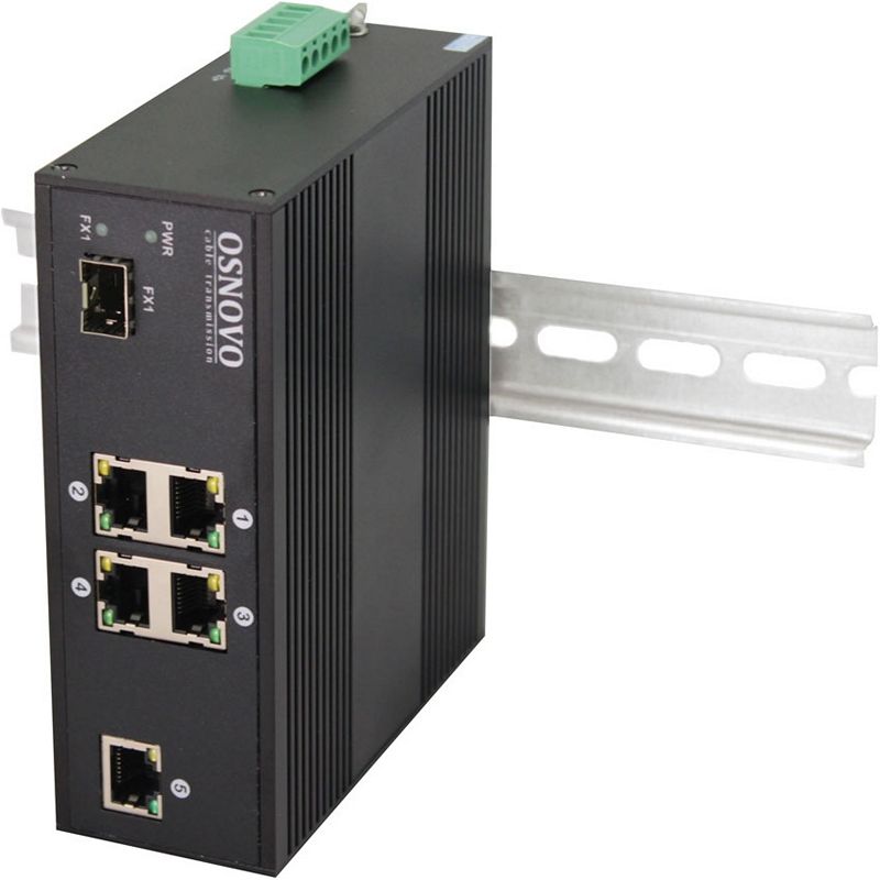 SW-40501/IC- Промышленный PoE коммутатор Fast Ethernet на 6 портов