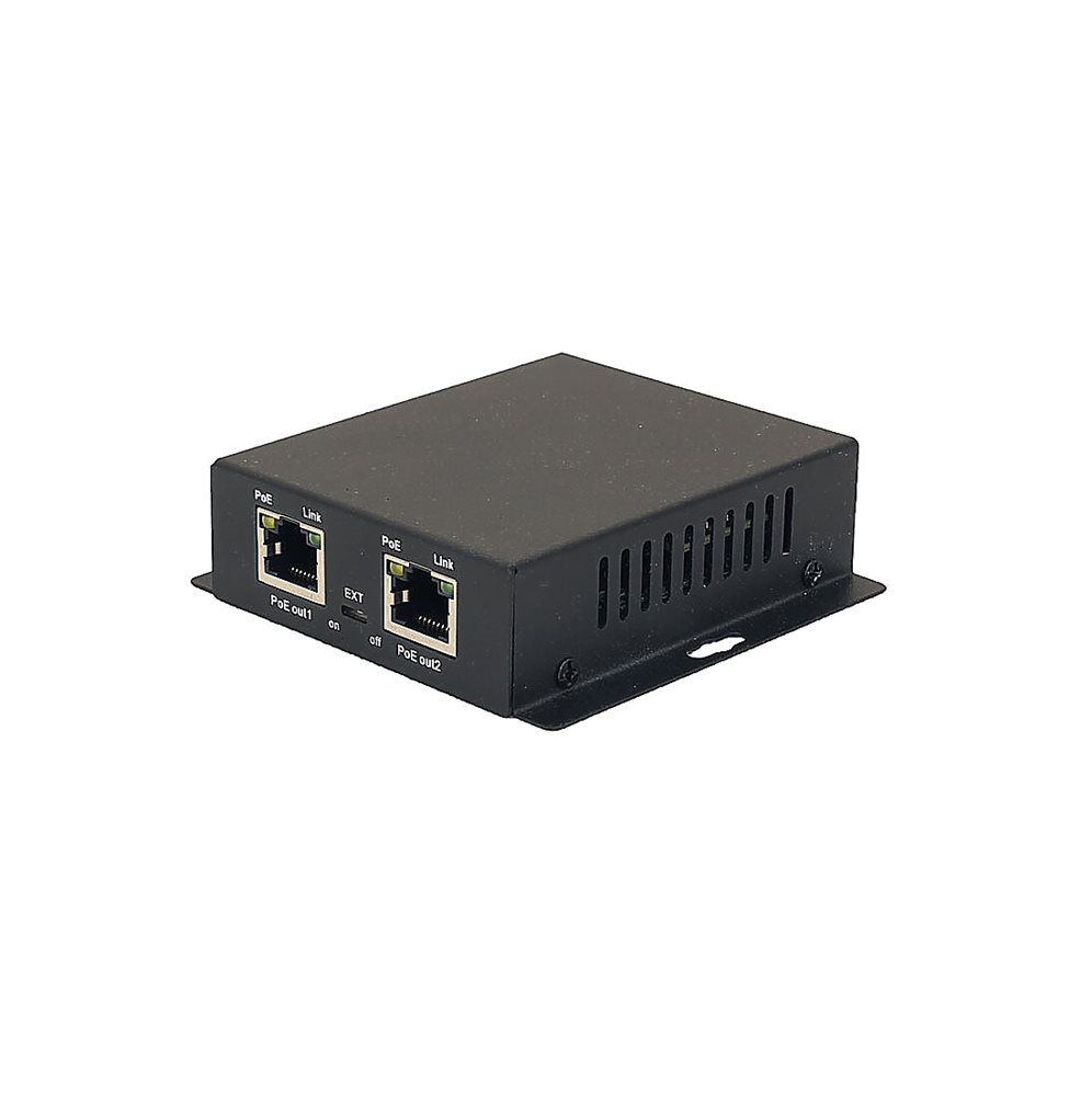SW-8030/D - PoE Коммутатор/ удлинитель Gigabit Ethernet на 3 RJ45 порта. Порты: 2 х GE (10/100/1000 Base-T) с поддержкой PoE (до 28W) + 1 x GE (10/100/1000 Base-T) Uplink с поддержкой питания по PoE (Входная мощность до 30W)
