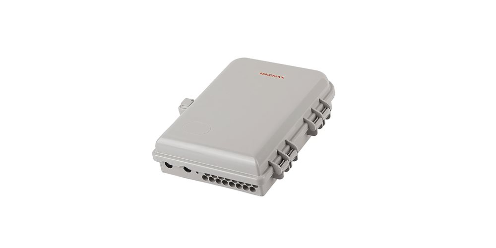 NMF-SC-3FA-16-2MS - Оптическая кросс - муфта NIKOMAX, на 16 абонентских портов, IP65, пластик, серая.