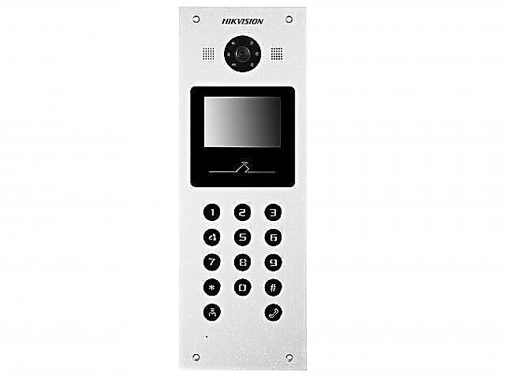 DS-KD3003-E6 - 2 Мп IP вызывная панель c LCD-экраном с разрешением 480x320.