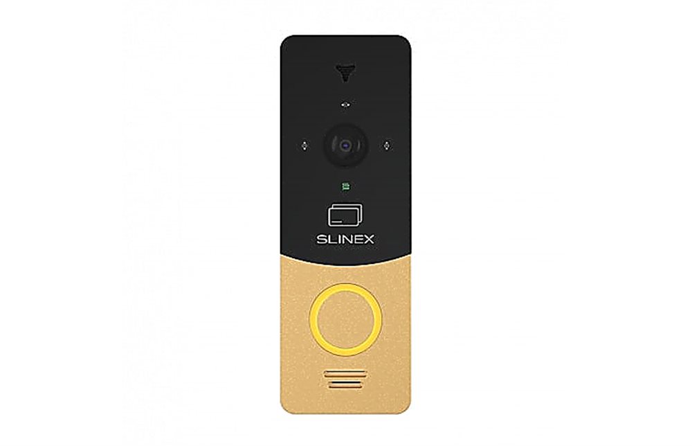 ML-20CRHD gold+black - AHD/CVBS вызывная видеопанель со встроенным контроллером и считывателем бесконтактных карт EM-Marin. Цветная матрица CMOS, разрешение 2 Мп (AHD) / 1 Мп (AHD) / 960 ТВЛ (CVBS), угол обзора: 115°  по горизонтали.