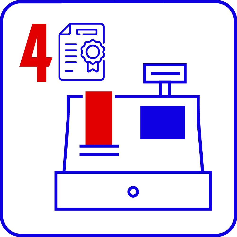Комплект 4 лицензии СККО TRASSIR ActivePOS