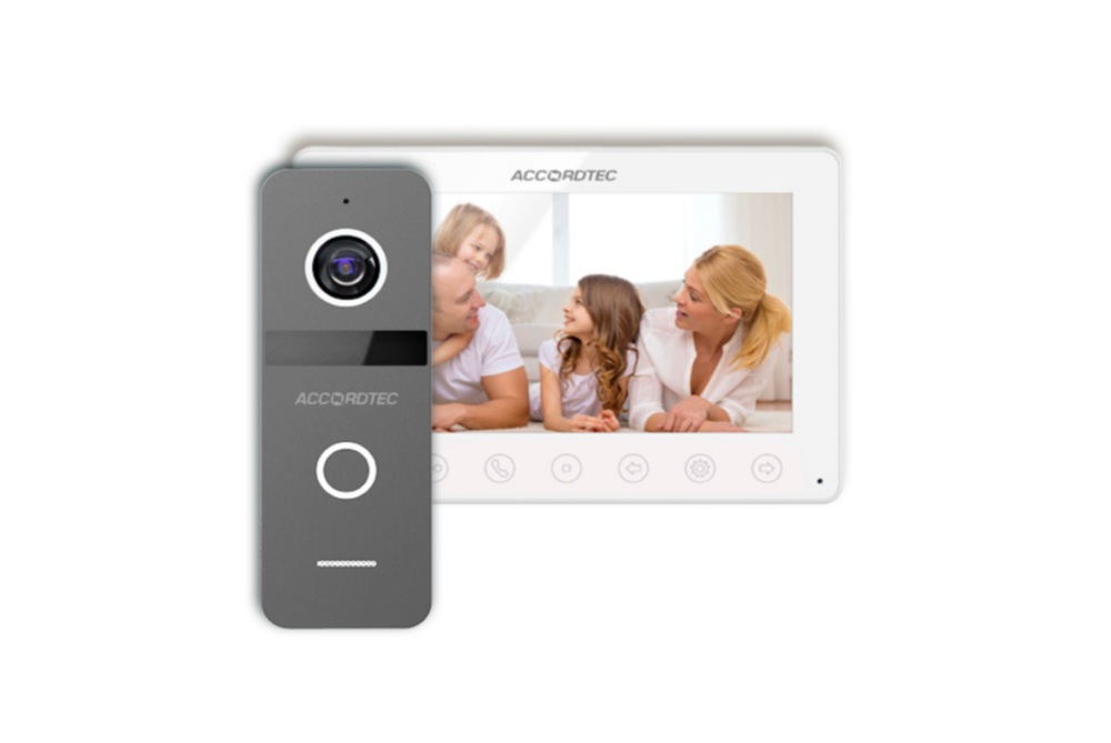 AT-home10 Комплект домофонии WH-GR