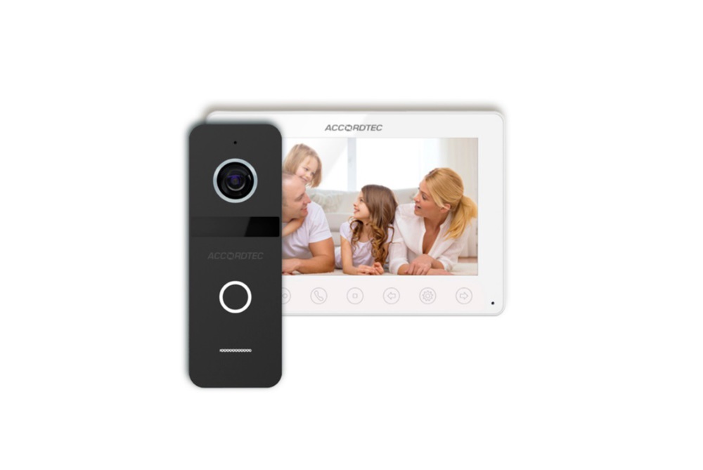 AT-home7 Комплект домофонии WH-BL