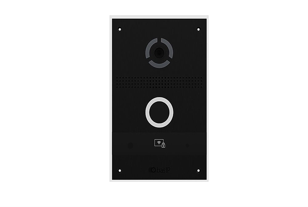 BAS-IP AV-08FB BLACK - Индивидуальная IP вызывная панель с разпознаванием лиц