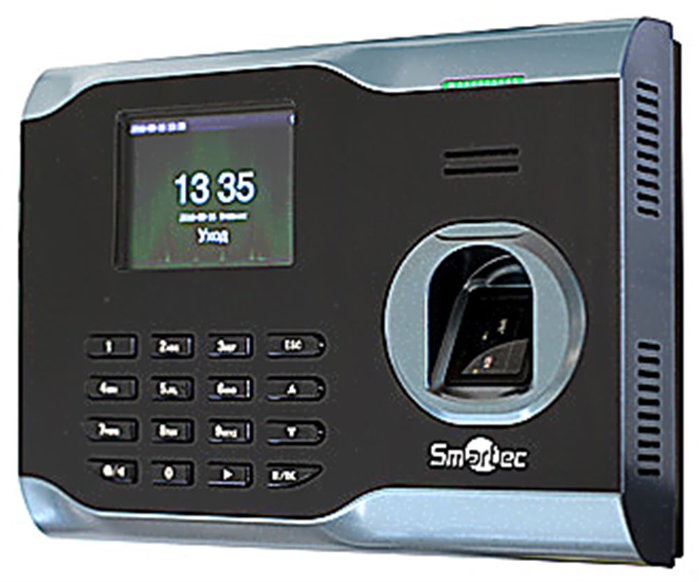 ST-FT161EM - Биометрический терминал учета рабочего времени Smartec. Работа под управлением ПО Timex 3.14.4 и выше.