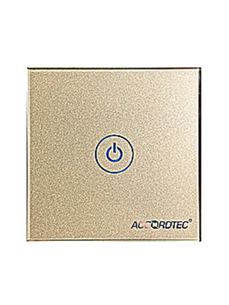 AT-H02P LED - Сенсорная кнопка выхода с адаптивной корректировкой ёмкости под изменение температуры и влажности, НО и НЗ контакты, ток потребления 30мА макс. Ток коммутации 1А, тип крепления: врезная.