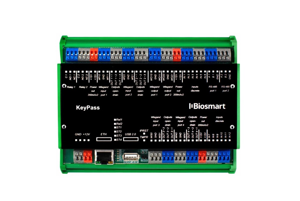 BioSmart KeyPass - Контроллер предназначен для организации сетевой СКУД на базе RFID-считывателя.