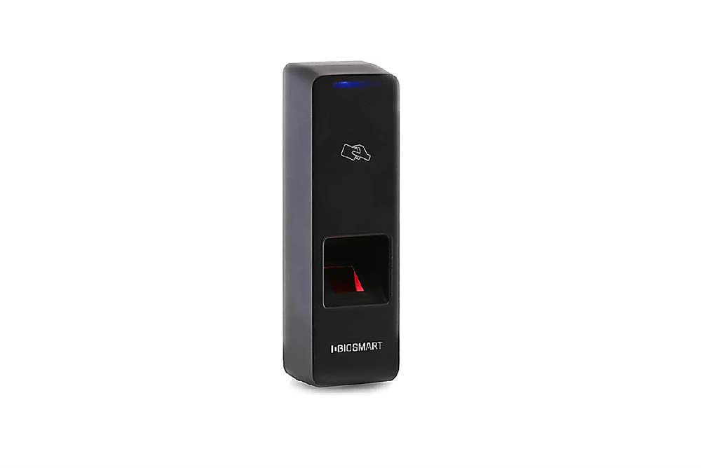 BioSmart Mini-O-EM - Считыватель с оптическим сканером отпечатка пальца для СКУД и систем учета рабочего времени. Работает совместно с контроллерами BioSmart Prox-E или BioSmart Prox-E-EX