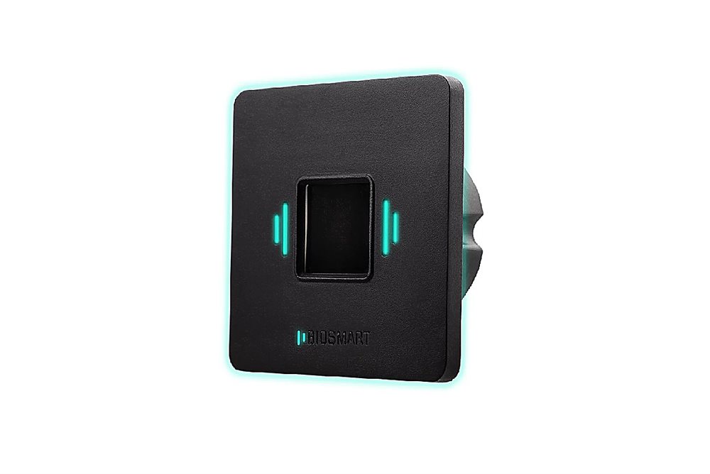 BioSmart PalmJet - Бесконтактный считыватель вен ладони и RFID-карт для организации СКУД и систем учета рабочего времени в корпусе для врезного монтажа в стену или монтажа в турникет