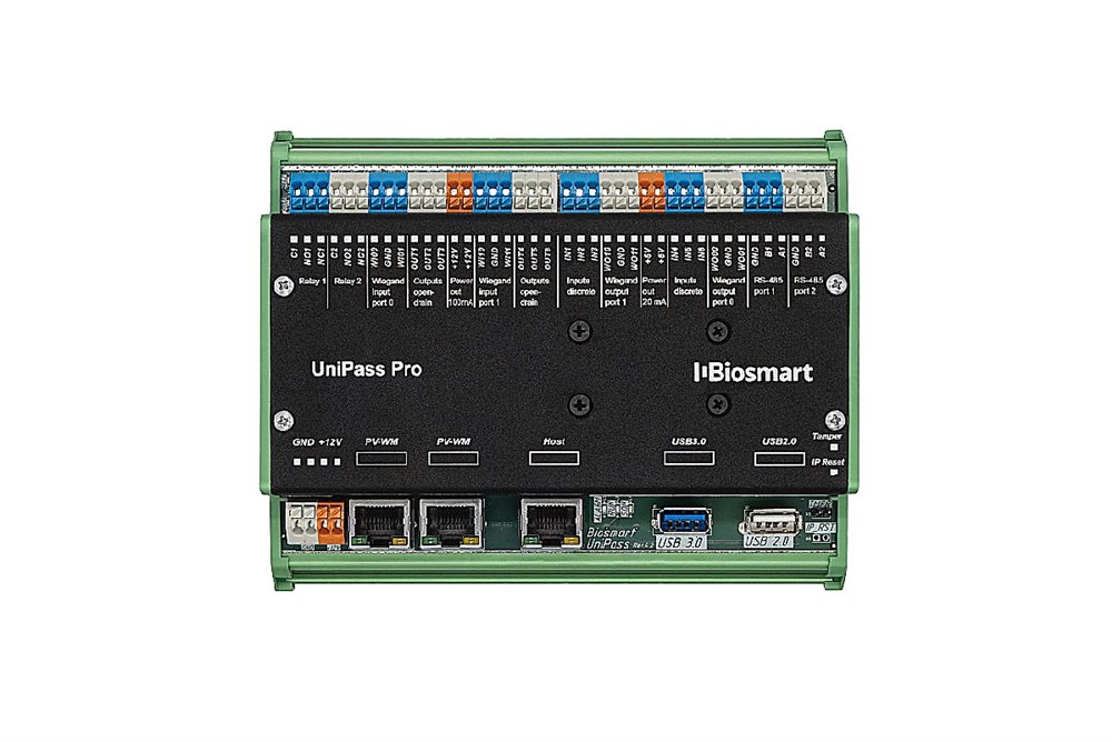 BioSmart UniPass Pro - Контроллер управления доступом в бесконтактных СКУД и системах учета рабочего времени по венам ладони и RFID-картам