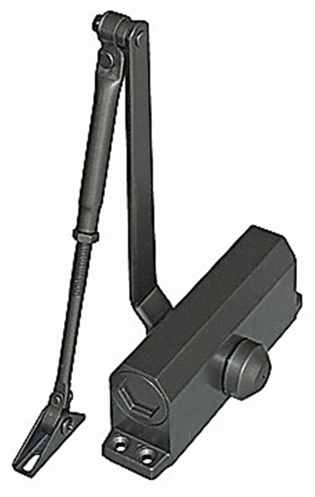 ST-DC002-BR - Доводчик двери c тягой EN 2, 30 - 45 кг, 850 мм, 2-х скор., BR - бронза