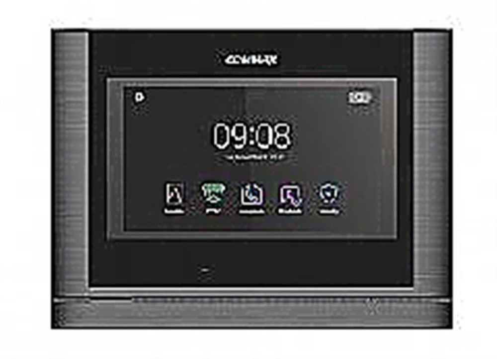 CDV-704MF  Темное Серебро Black Smog - AHD видеодомофон с диагональю экрана 7 дюймов, подключение до 2-х HD вызывных панелей и 2-х дополнительных HD видеокамер