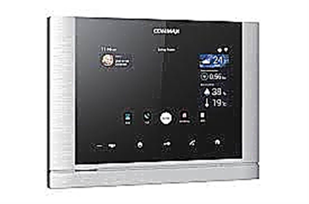 CMV-70MX Темное серебро/XL - Интеллектуальный видеодомофон с диагональю экрана 7 дюймов, подключение к подъездной системе цифрового типа (производства Raikmann, Raimann, Fiman, Keyman, Proel, Маршал, Laskomex) и до 3-х вызывных панелей.