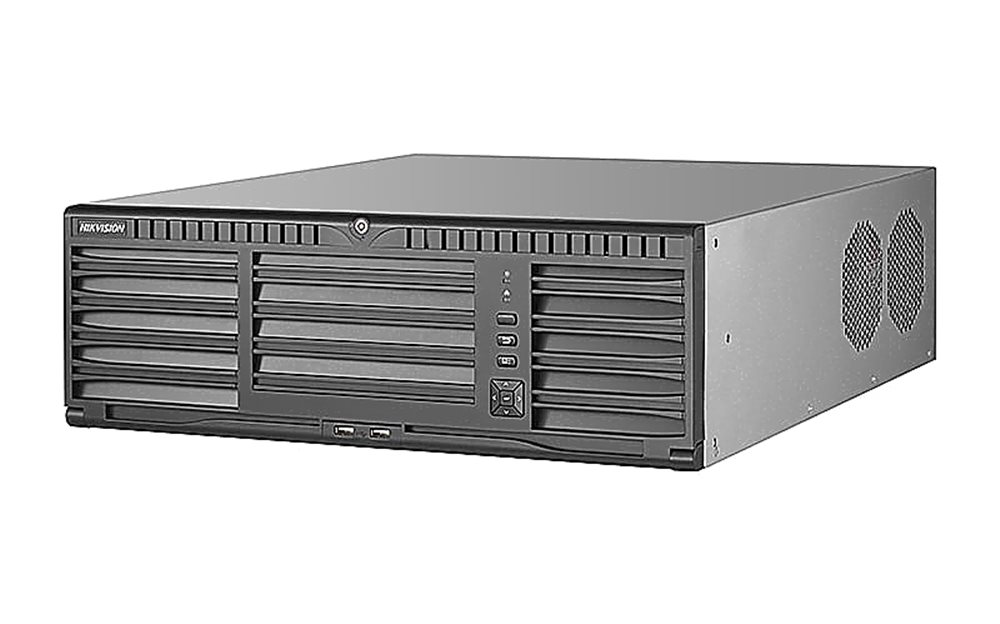 Сетевой видеорегистратор DS-96064NI-I16 (64 IP-камер, вх 512Мб/с, вых 512Мб/с)