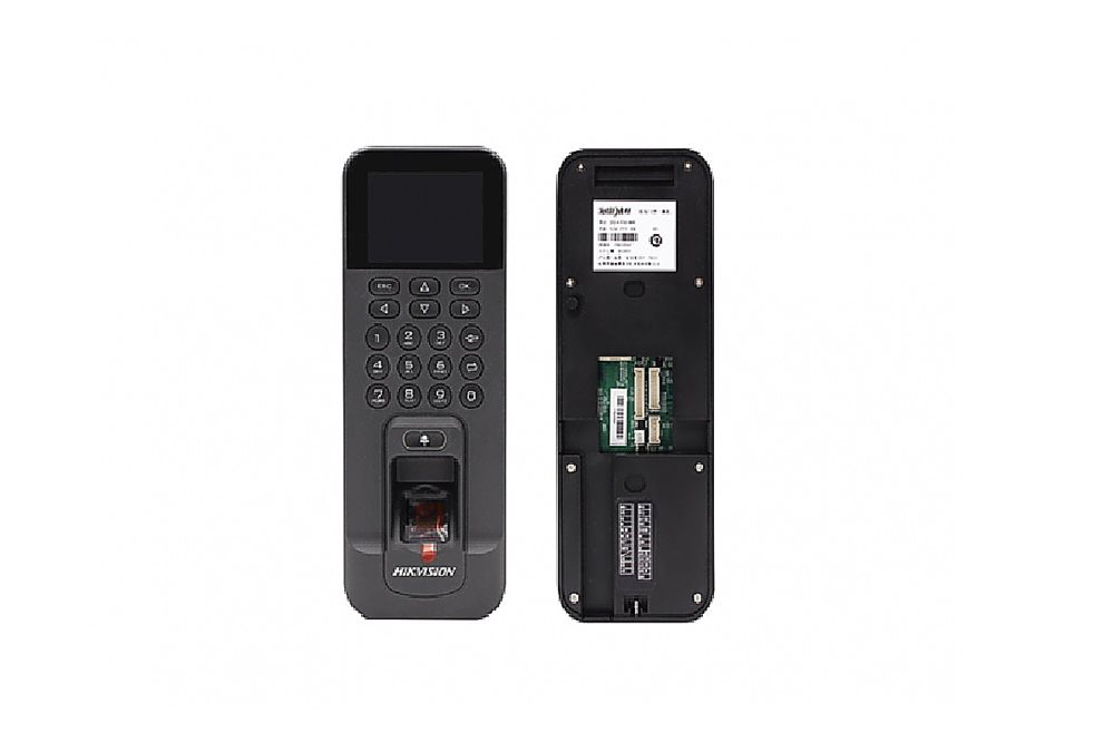 DS-K1T804BF - Терминал доступа со встроенным считывателем отпечатков пальцев