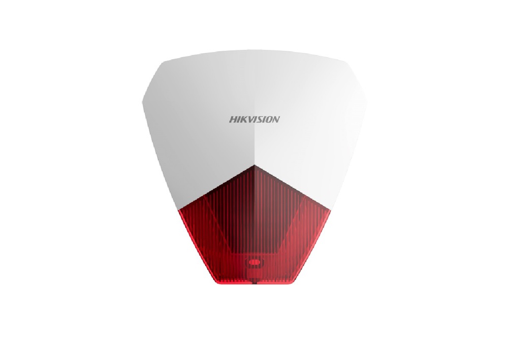 DS-PS1-R Hikvision - Сирена проводая внутренняя (Красная)