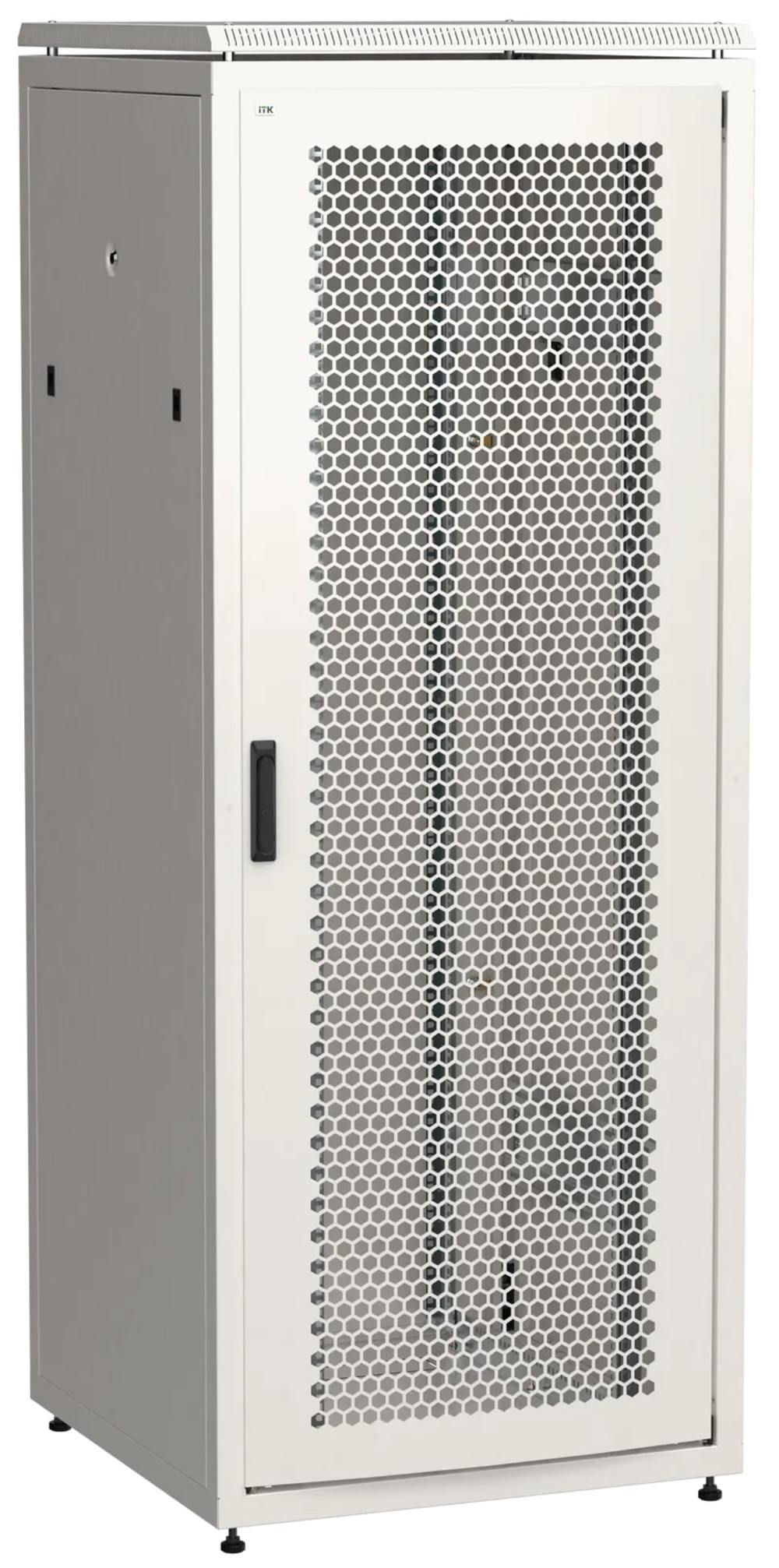 LN35-42U88-PM ITK LINEA N Шкаф сетевой 19" 42U 800х800мм перфорированная передняя дверь задняя металлическая серый