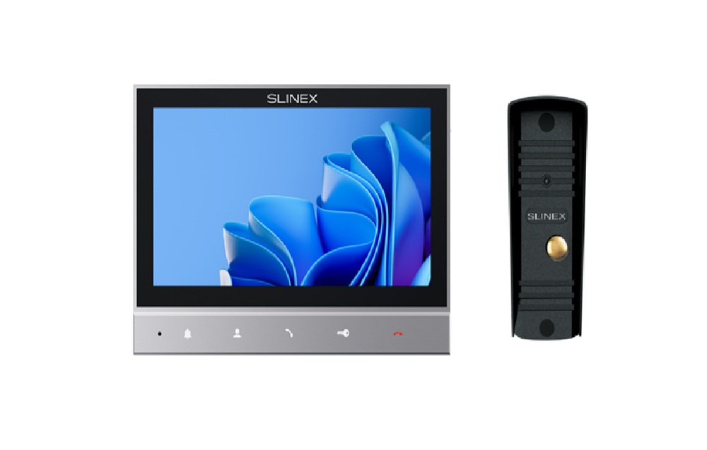 Комплект SK 7 Guard - Монитор видеодомофона и вызывная панель Slinex