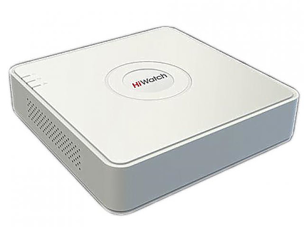 DS-H216QA(B) HiWatch - 16-ти канальный гибридный HD-TVI регистратор c технологией AoC (аудио по коаксиальному кабелю) для  аналоговых, HD-TVI, AHD и CVI камер + 2 IP-канала (до 24 с замещением аналоговых в Enhanced IP mode)*