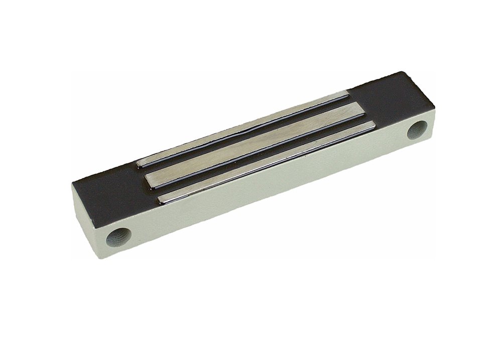 ML-100KB с планкой - Электромагнитный замок, 12V DC, не более 0,4 A, усилие 100 кг