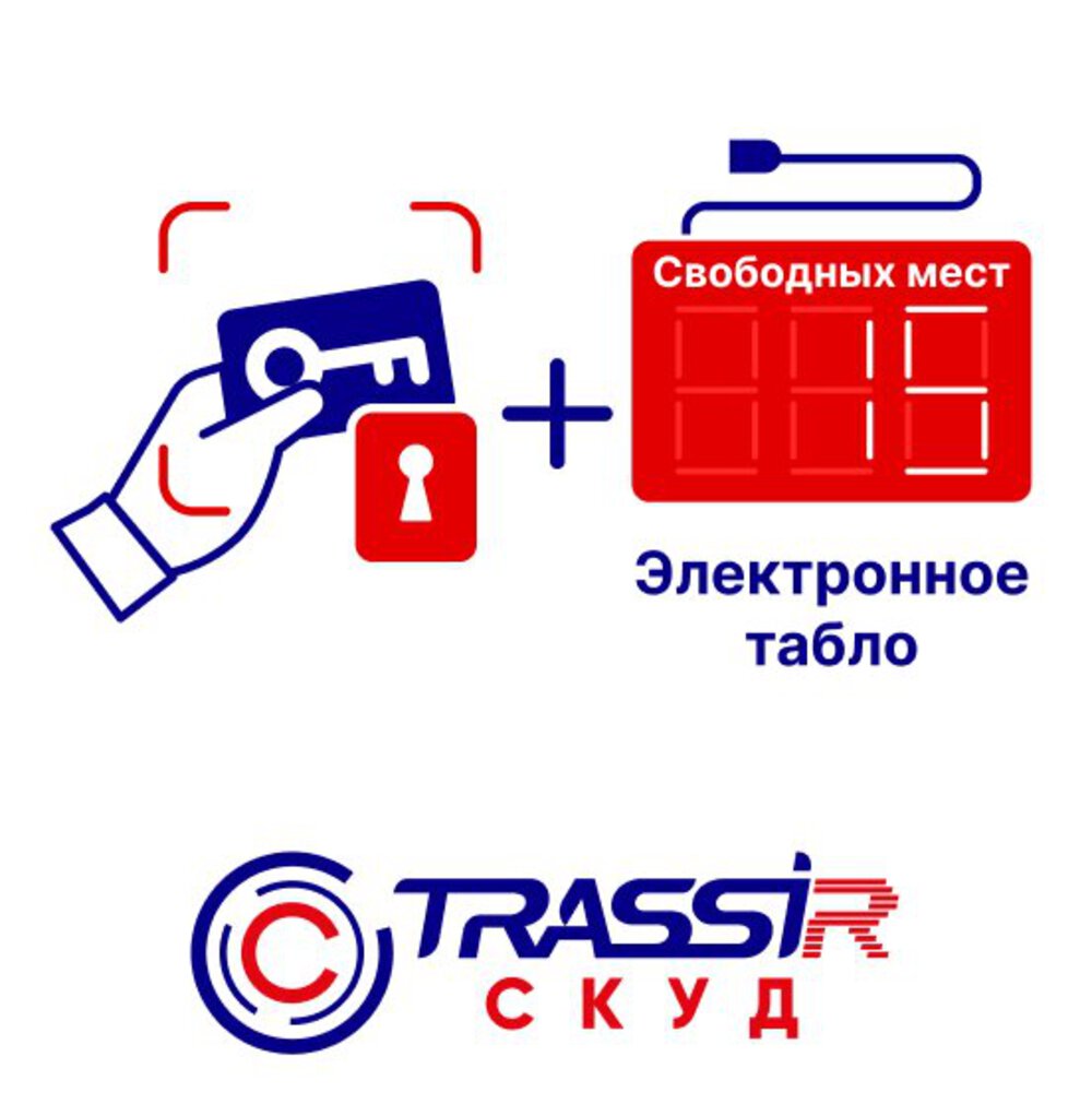 TRASSIR СКУД + Электронное табло