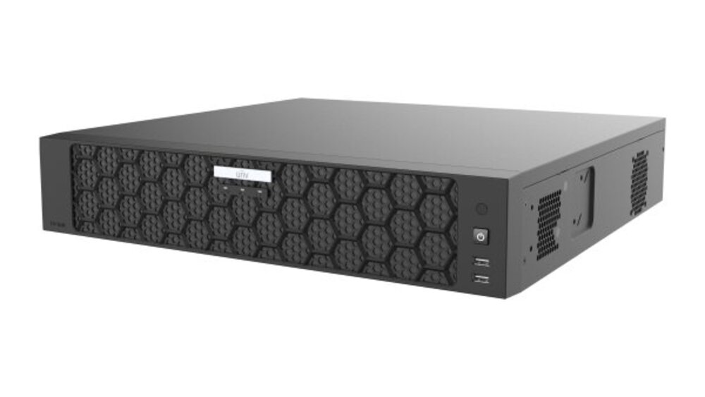 NVR804-16-IX-G - Видеорегистратор IP 16 канальный; Входящий поток на запись до 384Мб/с; Форматы сжатия: Ultra 265/H.265/H.264; Запись: разрешение до 32Мп; 4 SATA s до 16ТБ