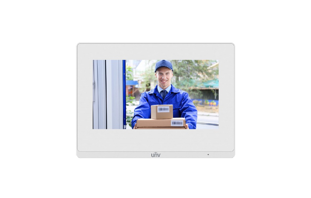 OEI-372S-H-W-Z - 7" IP видеодомофон(накладной монтаж) c WiFi, цветной TFT LCD экран с разрешением 1024х600