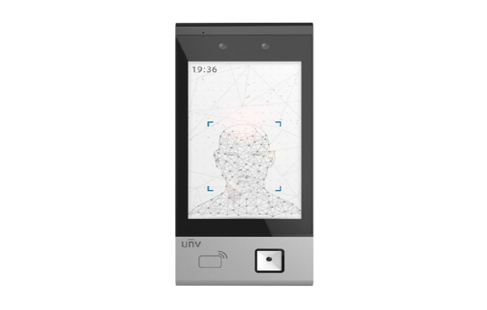 OET-573B-HMQR-Z-W-R - Терминал доступа с распознаванием лиц с Wi-Fi, 7" цветной TFT LCD сенсорный экран с разрешением 600?1024