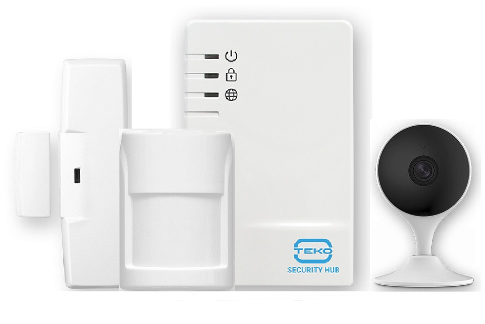 Security Hub (комплект с видеокамерой) - Комплект беспроводной GSM сигнализации с видеокамерой