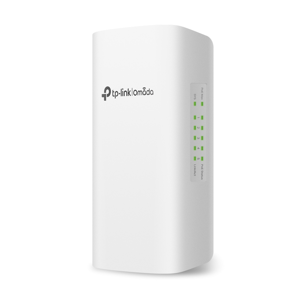 SG2005P-PD - Omada 5-портовый гигабитный коммутатор Smart с 1 портом РоЕ++ (In) и 4 портами PoE+ (Out). Порты: 1 х гигабитный порт PoE++ (In), 4 х гигабитных порта PoE+ (Out), TP-link