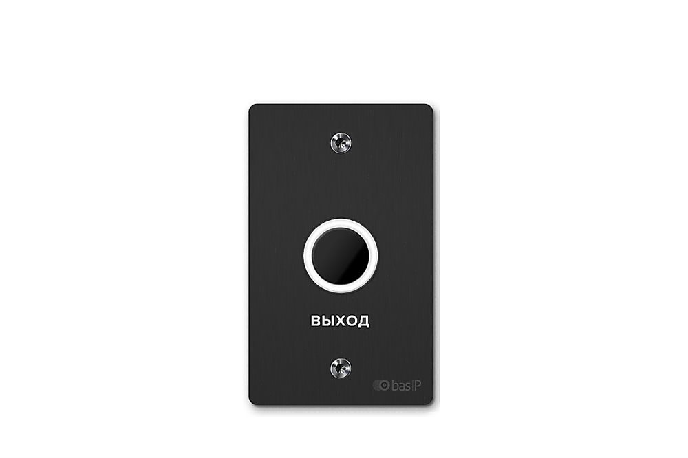 BAS-IP SH-45TR BLACK - Бесконтактная кнопка выхода