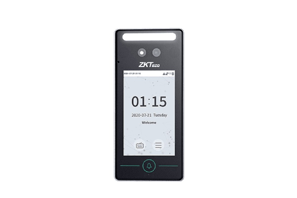 ZKTeco SpeedFace-V4L [ID] - Биометрический терминал с функцией распознавания лиц.  Память: лиц 800, ладоней 800, карт 1000 событий 150 000. 4" IPS дисплей. TCP/IP, USB хост, Wiegand Вход / выход, RS485. ОС Linux.