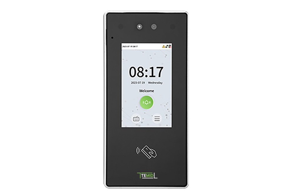 TEMID SpeedFace-V4L Pro-RFID - Мультибиометрический терминал распознавания лиц и RFID карт