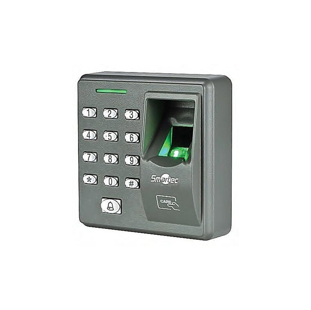 ST-SC110EKF - Автономный биометрический считыватель Smartec. Разрешение сканера 500 dpi. Память на 200 шаблонов и 2000 карт, режим идентификации 1:N, режим верификации 1:1.