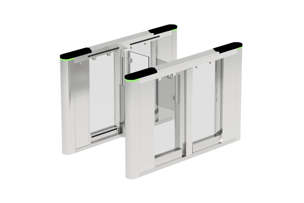 TEMID SBTL8011 - распашной турникет с контроллером и RFID считывателями